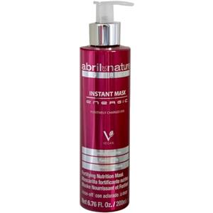 abril et nature - Maschera Capillare Professionale Energic - Ammorbidisce e Idrata con Ioni Positivi - Elimina l'Elettricità Statica e il Frizz - Rinnova Vitalità e Brillantezza - 200 ml