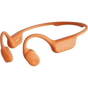 D-JIX Triton 600 - Auricolari Bluetooth 6.0 e MP3 32 GB | Impermeabile IP68 | Autonomia 15h | Ricarica Rapida | Microfono Integrato | Ideale Sport & Lavoro (arancione)