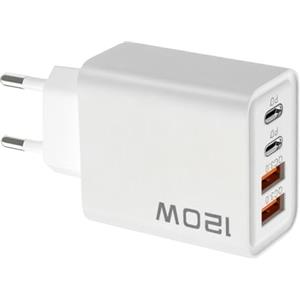 Qukoielly Spine da Parete per Prese - Blocco Di Ricarica Rapida | 120W Caricatore con Porte Tipo C USB per Telefono Casa Auto Tablet PC Portatile Viaggio