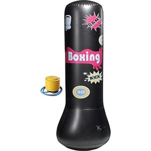 Generic Sacco Da Pugilato Gonfiabile Sacco Da Boxe Inflabile Anti Ribaltamento Per