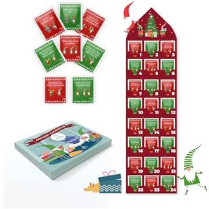 Acorus - Calendario dell'Avvento 2026 Elfin del tè - 8 gusti natalizi - 24 bustine di tè per il conto alla rovescia di Natale - Idea regalo per il periodo invernale festivo