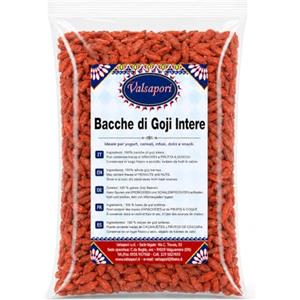 Valsapori Bacche di Goji per Yogurt, Muesli, Porridge e Snack, 100 g