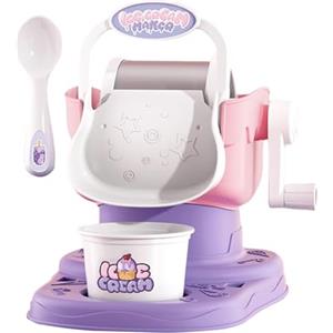 Generic Macchina per gelato, kit per la creazione di frullati di frutta per bambini, risultati rapidi manuali, per creare gelati, sorbetti, raffreddamento di lunga durata