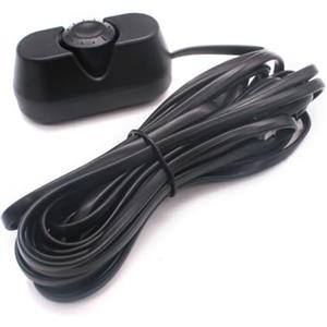 FACAIIO Regolatore di volume remoto per subwoofer e altoparlante audio auto, con PVC e rame per un controllo affidabile del volume