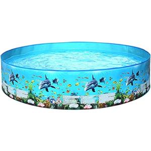 Youding Piscina pieghevole - Vasca da bagno portatile per animali domestici in PVC | Piscina pieghevole per cuccioli di cane per animali domestici di taglia medio-piccola Giochi acquatici per bambini | Uso de