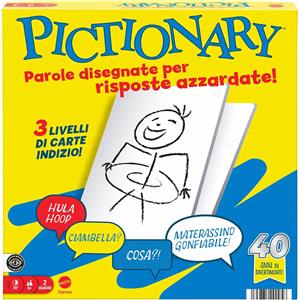 Mattel Games - Pictionary, Gioco Da Tavolo Per Tutta La Famiglia
