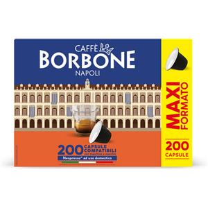 Caffè Borbone Capsule Compatibili sistema Nespresso Miscela Nobile 200 capsule
