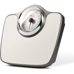 G3 Ferrari Girmi BP56 Bilancia Pesapersone Meccanica, Visore Ø 12.5 cm, Pedana Antiscivolo, Portata 180 Kg, Divisione 1 Kg, Tolleranza 1,2-2 Kg, Ghiera di Registro per Taratura