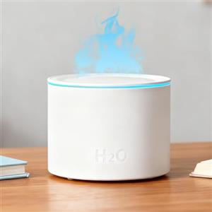 Yuxava Diffusore di Oli Essenziali,160ML Diffusore di Oli Essenziali Ultrasuoni con 7 Luci LED, Umidificatore Ultrasonico, Aromaterapia Elettrico Profumatore, per Casa e Ufficio Camera da Letto Sala(Bianco)