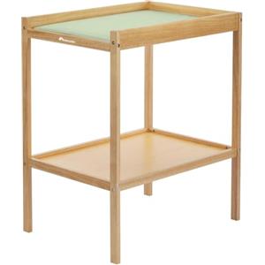 Bebeconfort Daisy, Fasciatoio Neonato, 0-12 mesi (11 kg), Materassino fasciatoio Impermeabile incluso, Facile da pulire, Sicuro, Ripiano Porta Oggetti, Facile da montare, Legno naturale