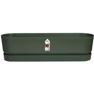 Elho Greenville Trough Long 70cm Fioriera per Piante - Leaf Green