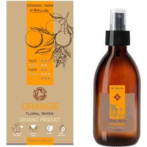tradicity ORGANIC FARM Acqua Floreale di Arancia, Biologica, Idrolato Arancia, Astringente Viso, Struccante, Pelle Grassa, Idratante, Corpo, Spray, Capelli, Deodorante, Dopobarba, Ceretta 250 ml