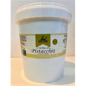 Don Vito Eccellenze Siciliane Crema di Pistacchio Spalmabile Don Vito Eccellenze Siciliane - confezione da 1 kg - Produzione Brontese - Senza Glutine - Don Vito Eccellenze Siciliane -