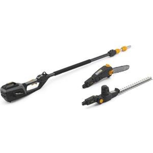 Alpina Multitool AMT 48 Li Kit, Potatore Telescopico da 25 cm (350W), Accessorio Tagliasiepi con Lame da 46 cm (350W), per Altezze Elevate, Batteria da 48 V (2 Ah), Batteria e Caricabatteria Inclusi