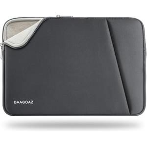 BAAGOAZ Custodia Protettiva per Laptop 11-13 Pollici, Borsa Compatibile con 11,6 Pollici Notebook Chromebook Computer Portatile, 13/13,3/13,6 Pollici MacBook Neo/Air/Pro M5 M4 M3 M2 M1, Grigio