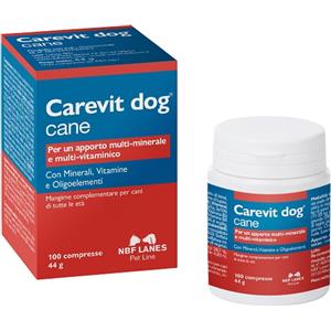 N.B.F. LANES SRL CAREVIT DOG 440mg 100 Cpr