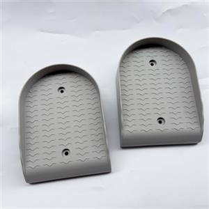 Drawup Pedale di ricambio per mini stepper grigio ABS materiale antiscivolo per superficie per riparazione attrezzature cardio 20x15cm