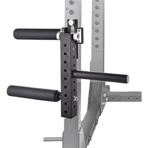Generic Attrezzo per allungare e arricciare le gambe, regolabile, per power rack, attrezzatura per gambe sedute per rafforzare i muscoli delle gambe, accessorio per palestra domestica