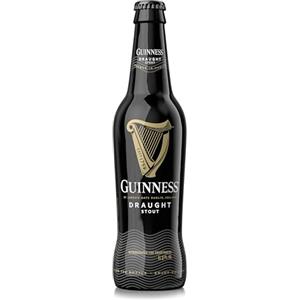 GUINNESS THE 1759 Guinness Draught Birra Irlandese, Bottiglia - Pacco da 24 x 330 ml