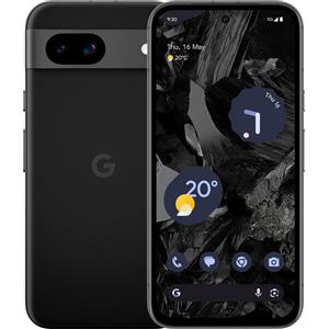 Google Pixel 8a 128GB 5G Obsidian, Molto buono - Ricondizionato