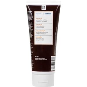 KORRES ARGAN OIL Balsamo condizionante con olio di argan biologico, per l'uso dopo la colorazione, senza siliconi e parabeni, vegano, 200 ml