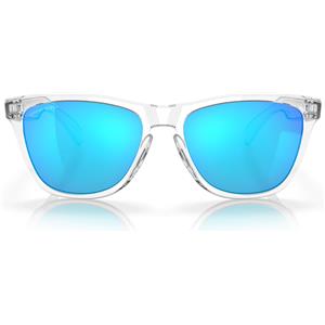 Oakley Occhiali da Sole OO9013 9013D0 Frogskins Trasparente/Azzurro Unisex 55/17/139