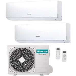 Hisense Climatizzatore Trial Split Inverter 7000+7000+7000 Btu Condizionatore con Pompa di Calore Classe A++/A+ Gas R32 (Unità Interna + Unità Esterna) - CF20/20/20YR4BG+3AMW52U4RJC Hi-Comfort