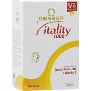 U.G.A. Nutraceuticals Srl OMEGOR VITALITY 1000 90 CAPSULE