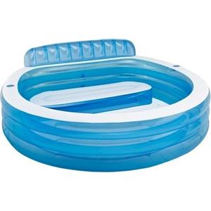 Intex Piscina Fuori Terra Gonfiabile 640 litri con seduta 57190 Intex Family