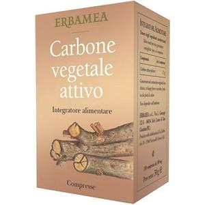 ERBAMEA Carbone Vegetale Attivo 100 Capsule