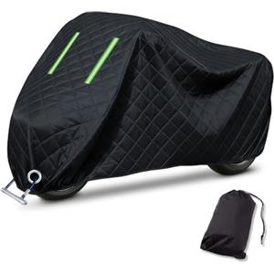 LLJPJXB Anti-Hail Telo Coprimoto Per Honda GB350S 2025-|Telo Coprimoto Ultra-Resistente|Esterni e Tutte le Condizioni Meteo:Sole,Neve,Pioggia,Polvere|Con Fibbie e Sacca di Trasporto