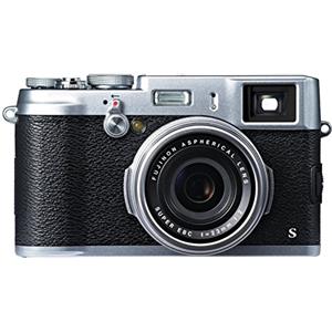 Fujifilm X100S Fotocamera Digitale 16 Megapixel, Sensore APS-C X-Trans CMOS II, Obiettivo 35 mm, F/2.0, Mirino Ibrido, Otturatore Centrale, Argento