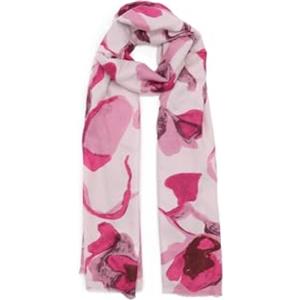 QUEEN HELENA Sciarpa Fantasia Stola Colorata Girocollo Casual Donna SC214 (Rosa)