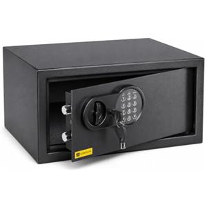 HomeSafe HV24E Cassaforte Piccola con Codice, 20x44x38cm (HxLxP), Cassaforte da Armadio Digitale con Combinazione Elettronica, Cassetta di Sicurezza per Soldi e Gioielli, Sicurezza Domestica