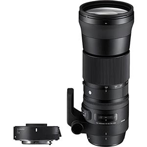 Sigma - Kit obiettivo 150-600 f/5-6,3 + teleconverter TC-1401, 1,4x, attacco Canon