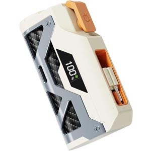 Jazuaiao Tipo C Portatile Powerbank Caso per 21700 Batteria Sostituibile Scatola di Immagazzinaggio Shell con Ricarica Veloce Shell Batteria Sostituibile Istituto di Alimentazione