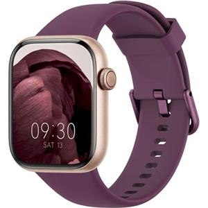 AcclaFit Smartwatch Uomo Donna, 1.85" Orologio Smartwatch con Effettua/Risposta Chiamate, 113 Sportive Smart Watch con Contapassi/SpO2/Sonno/Cardiofrequenzimetro, Impermeabil IP68 per iOS Android