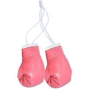 Generic Mini guantoni da boxe - 2 pezzi mini guanti da boxe per specchietto auto