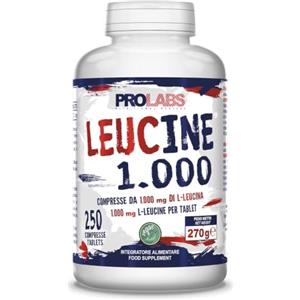 PROLABS LEUCINE 1000 | L-Leucina Pura 1000 mg | 250 compresse