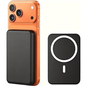 Besutana Power Bank 10000mAh, Magnetico Wireless Batteria Esterna Caricatore, 20W Carica Rapida PD3.0 USB-C Input & Output, Portatile Powerbank Battery Pack Caricabatterie per iPhone 17 16 15 14 13 12, Android