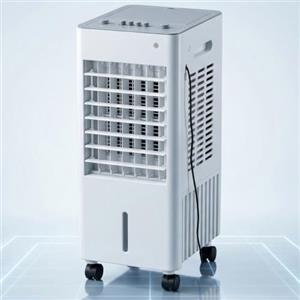 GWFBLID Climatizzatore Portatile Condizionatori a Evaporazione Portatile Senza Tubo Silenzioso 60W Raffreddatore d'Aria con 3 Modalità 3 Velocità Oscillazione 60° Timer 8H Ventilatore Aria Fredda per Casa