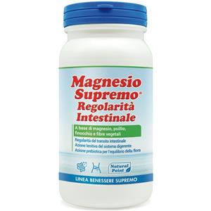 NATURAL POINT Srl Magnesio Supremo Regolarità Intestinale 150 g con psillio, finocchio e fibre