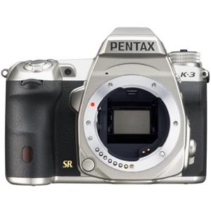 Pentax SLR K 3 Premium Edition Fotocamera Digitale, 24 mp, display LCD da 8.1 cm 3.2 pollici, Live View, full HD, Argento
