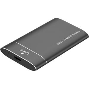 Dgayaeic Disco rigido portatile, unità esterna SSD, per la gestione dei dispositivi, protezione di backup e password, cavi USB-A, disco rigido da 500 GB