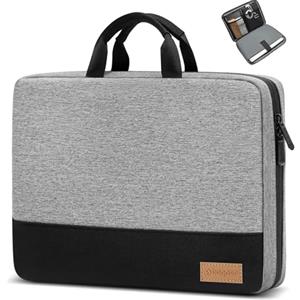 Bagasin Custodia Borsa Porta PC, 14 Pollici Sleeve per Laptop TSA Resistente all'Acqua, Borsa/Caso da Trasporto per Computer Compatibile con MacBook, HP, Dell, Lenovo, Asus Notebook