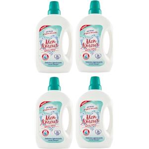 FELCE AZZURRA Mon Amour Igiene Attiva Detersivo Igienizzante, Igienizzante, Detersivo Liquido Igienizzante, Igiene per Vestiti Colorati, 26 lavaggi, 1,560 l