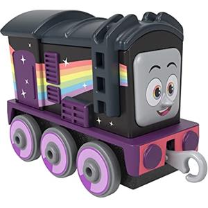 THOMAS & FRIENDS Fisher-Price - Trenino giocattolo da spingere Thomas and Friends Rainbow Diesel per bambini dai 3 anni in su