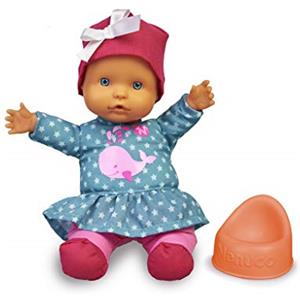 Nenuco Baby Talks Facciamo Pipi Bambola Con Suoni Per Bambine, Bambini, Da 1 Anno, 700016281, Multicolore