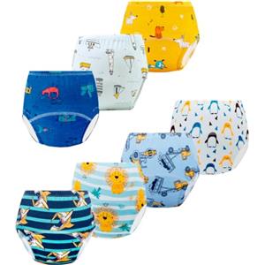 JackLoveBriefs Mutandine Apprendimento Bambini Intima per Bambini Cotone 2-5 Anni