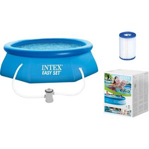 Piscina fuoriterra Intex Easy 396 x 84 cm con pompa filtro